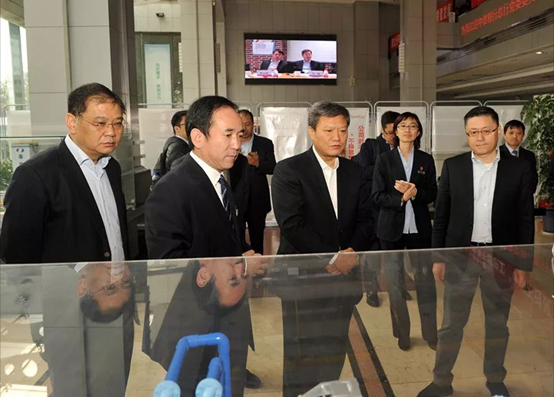 中信银行副行长杨毓一行到访db电竞