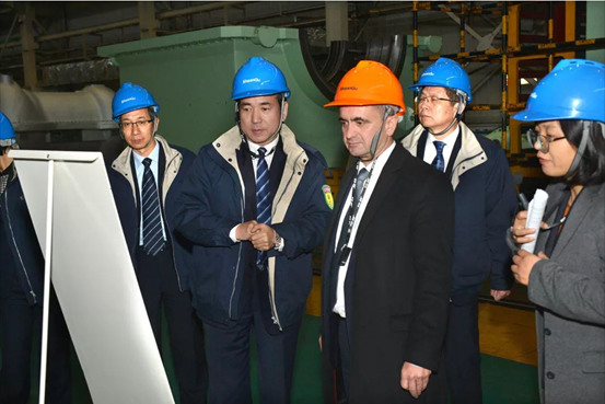 德国曼恩能源解决方案公司CEO Dr. Uwe Lauber一行来访db电竞