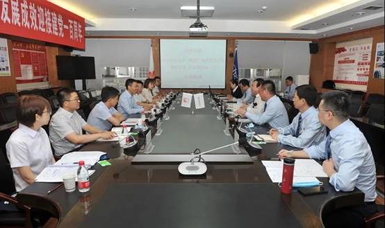 延长石油销售公司总经理张冰一行来db电竞座谈交流